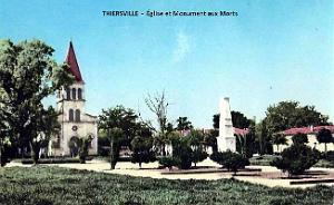 Thiersville - Eglise et Monument aux Morts
